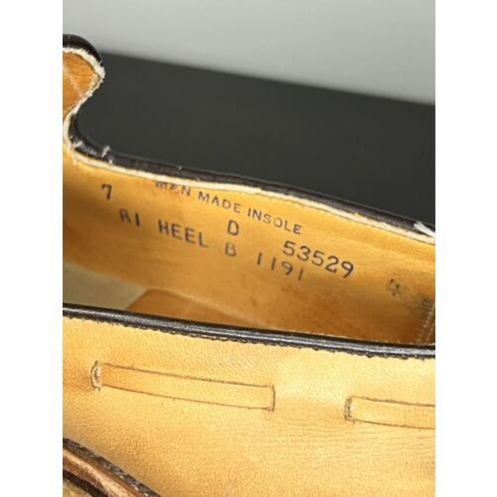 Tan Leather Tassel Loafers - Picture 11 of 12